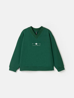 Свитшот облегченный Не школа с вышивкой 7+ - Bungly фото 2