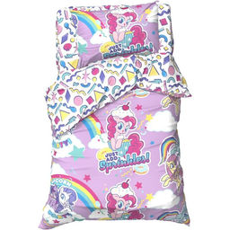 Постельное бельё 1,5 сп Candy clash Мой маленький пони 143*215 см, 150*214 см, 50*70 см -1 шт