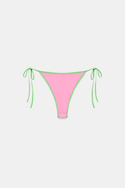 BRAGUITA BIKINI CONTRASTE / Rosa - Zara фото 8