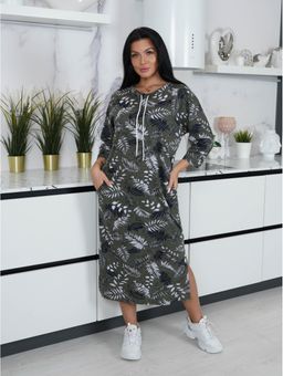 Фрида платье женское (кофе буквы) - Lovetex фото 4