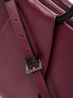Сумка ELEGANZZA Z8941-8335 merlot/black  фото 9