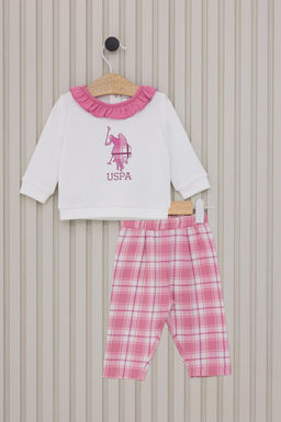K_z Bebek Pembe Pijama Tak_m_