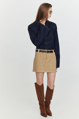 Minifalda cargo de algodon - H&m фото 2