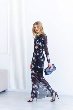 Платье Пайпер (черно-белый) - Nadi bordo фото 2