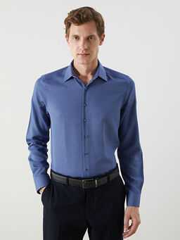 Slim Fit Uzun Kollu Arm?rl? Erkek G?mlek