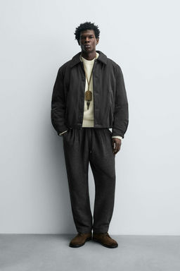 CROPPED FIT PADDED JACKET