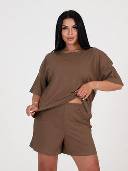 012 ПИЖАМА (Коричневый) - А-дина фото 3