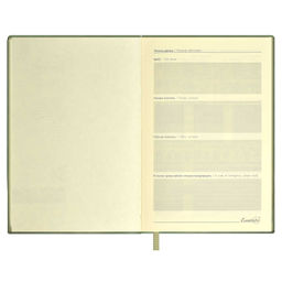 Ежедневник недатированный ESCALADA, А5, 160 л., арт. 63991/ 15 ПИКЕ ОЛИВКОВЫЙ  фото 5