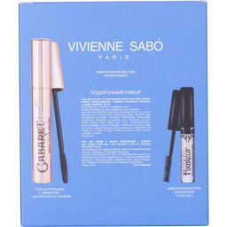 Vivienne Sabo Подарочный набор (тушь Cabaret premiere т. 01 гель для бровей Fixateur 02) 2023  фото 3