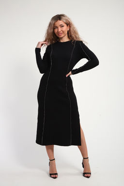 Платье женское кашкорсе со швом ПлЖ-01