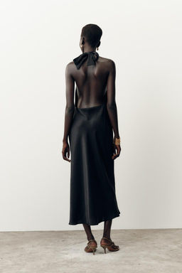 HALTER MIDI DRESS - Zara фото 15