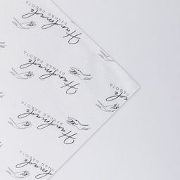 Цена за 20 шт. Бумага упаковочная тишью Ручная работа, 50?70 см