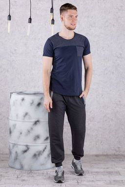 Брюки спортивные 
 3.MM112A-серый