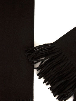 PLATKI палантин L03-889-черный 20%вискоза-80%полиэстер - Laccoma фото 2