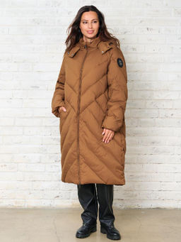 Пальто женское 2241122004 brown - Maxroses фото 3