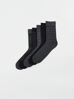 ?izgili Erkek Soket ?orap 5li