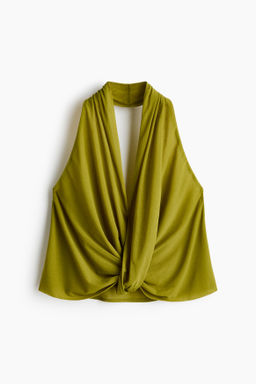 Top halter con detalle girado - H&m фото 3