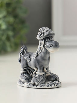 Сувенир "Лошадь в лаптях" 6,5 см