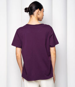 Футболка #КТ899 (2), фиолетовый - Dommod фото 3