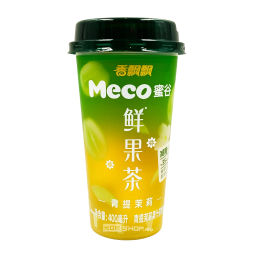 Напиток Фруктовый чай со вкусом зеленого винограда и жасмина Меко / Meco, Китай, 400 мл Акция