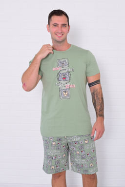 Пижама мужская 9-210 (оливковый)