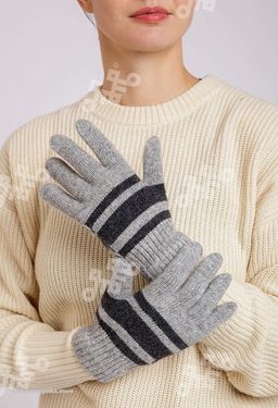 Перчатки взрослые из монгольской шерсти (арт. 04193)