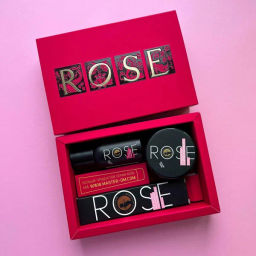 МАСТЕРСКАЯ ОЛЕСИ МУСТАЕВОЙ НАБОР мини-средств для тела ROSE (гель+скраб+крем), 43 мл/80 гр/45 мл  фото 2