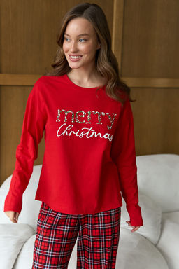 Пижама с брюками хлопковая TOMI