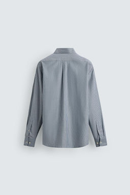 STRIPED SHIRT WITH POCKET - Zara фото 8