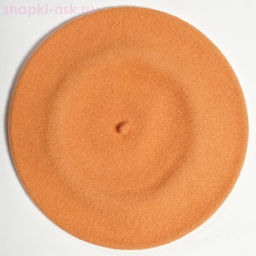 Берет фетр без отделки 11 Берет женский (56-58)