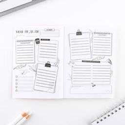 Планинг творческого человека А6, 80 л. Цветок - Artfox фото 3