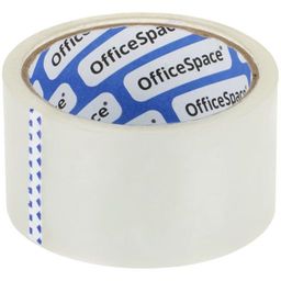 Цена за 2 шт. Клейкая лента 48мм*40м "OfficeSpace" прозрачная, 40мкм (324272)