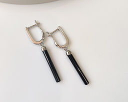 Серьги с керамикой