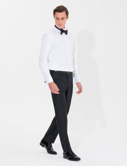 Beyaz Slim Fit Smokin G_mlek