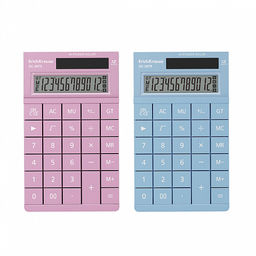 Цена за 1 шт. Калькулятор настольный 12-разрядов ErichKrause DC-2675 Manga, ассорти (в пэт-боксе по 1 шт.)  фото 2