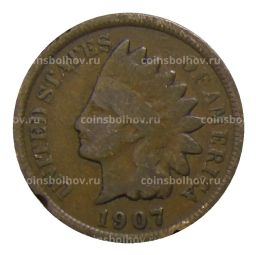 1 цент 1907 года США