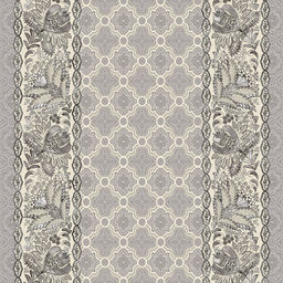 Эмилия Скатерть 180х145см, длина стола до 140см, на 6 персон, хлопок Премиум 186г/м2, Домашняя мода (Россия)  фото 2