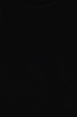 Erkek _ocuk Siyah Kolsuz Bisiklet Yaka Ti__rt Sepette S_rpriz _ndirim - U.s. polo assn фото 3