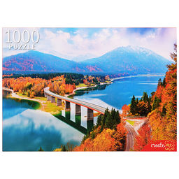 Пазлы 1000 "Осень в горах"