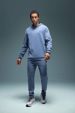 DeFactoFit Slim Fit Sporcu Jogger Esofman Alt? Dar Kesim Fermuarl? Basic Duz Standart Paca фото 5