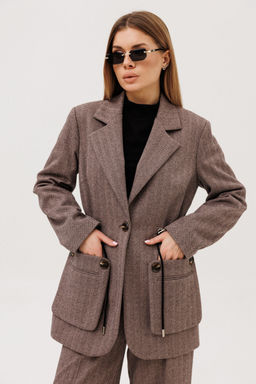 Костюм AmberA 2143 шоколад  фото 3