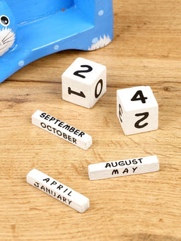 Календарь настольный Кошка, 13410 см, дерево, синий - Simaland фото 7