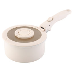 Набор посуды для приготовления со съемной ручкой smart ceramic, 7 предметов, цвета топленого молокатермо