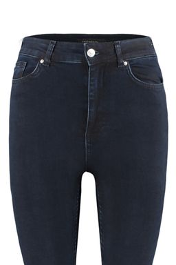 Gece Mavisi Vucudu Saran Esnek Super Yuksek Bel Esnek Skinny Jeans TWOSS23JE00080