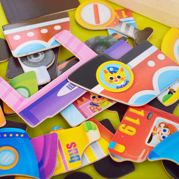 Мозаика магнитная Дорожное движение в коробке - Щепочка фото 5