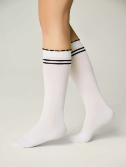 Гольфы дет. LUCKY 24С-174СП р.18-22 (40/30/5) - bianco