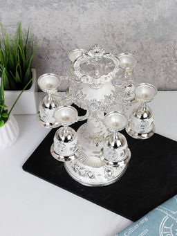 Рюмки на подставке 7 предметов / S-932 /уп 48/ - Галеонтрейд фото 3