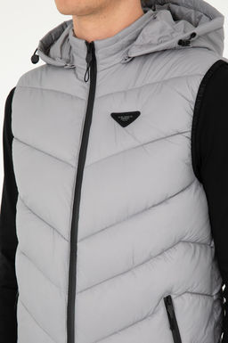 Мужской светло-серый жилет - U.s. polo assn фото 7