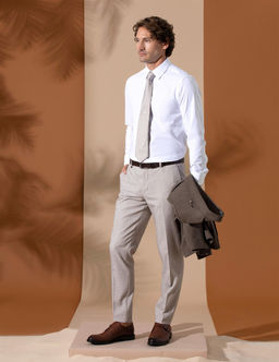 A__k Kahverengi Ex. Slim Fit Kuma_ Pantolon