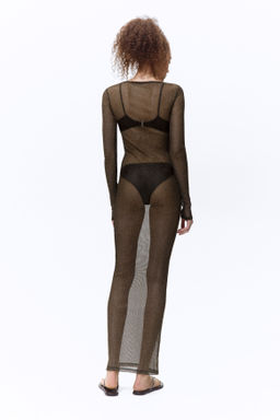 Vestido ajustado con brillo - H&m фото 6